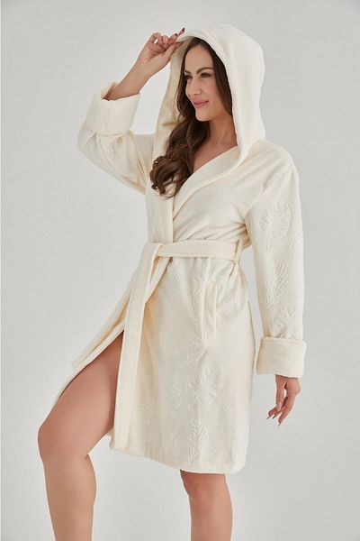 Nuşa Φούστα Jacquard Triga Bamboo Βαμβακερό μπουρνούζι