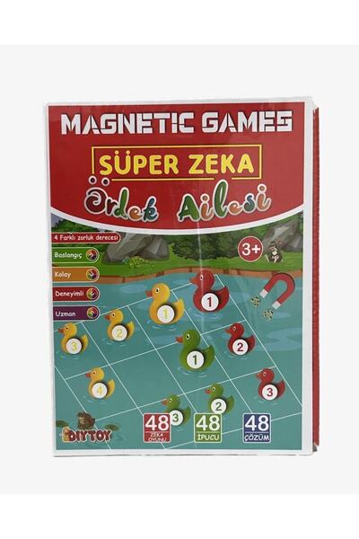 ARDIÇ Magnetıc Games Süper Zeka Ördek Ailesi