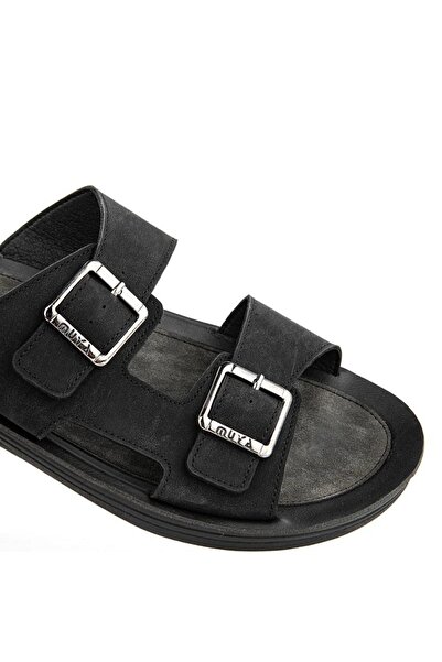 Muya Papuci pentru bărbați Orthopedix Kane cu cataramă dublă 33300