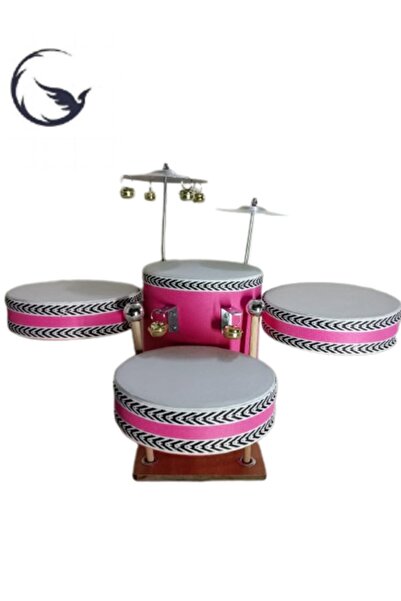 Pembe Aşhap Çoçuk Baterisi