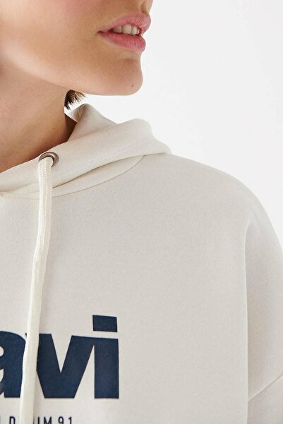 Mavi Women's Sweat 168334 -81964 - Off-White