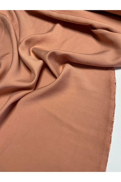 Kumaş sever Salmon Color Aerobin Linen Cotton Fabric Double En Meter