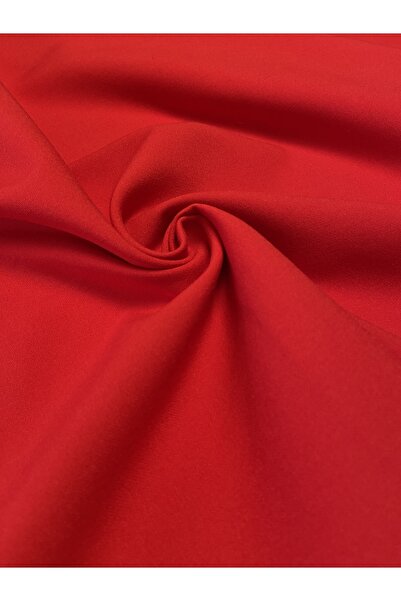 Kumaş sever قماش كريب أحمر مزدوج مزدوج من قماش الملابس