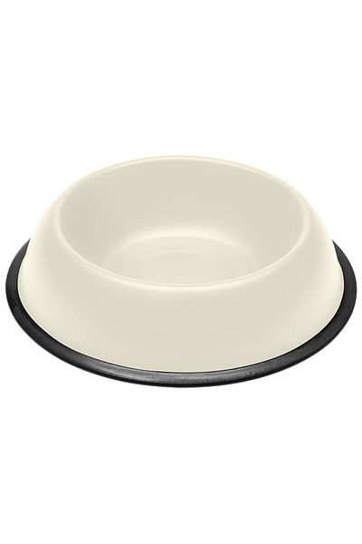 Ferplast Mira Kc 80 White Steel Food and Water Bowl 2.5 Liters