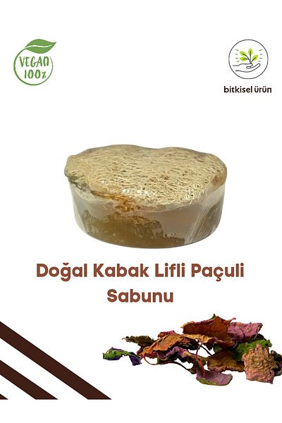Karşı Köyden Natural Pumpkin Fiber Patchouli/tefarik Soap 100 G