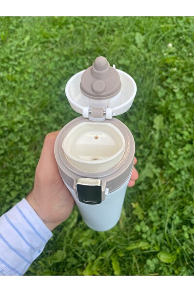megame Kişiye Özel Anneler Günü Özel Isimli Kilitli Termos 450 Ml, Çay Kahve Kamp Termos, Termos Bardak
