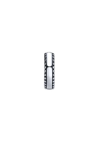 Viking Classic Style Biker 316l Steel Men's Earrings with Line Embroidery