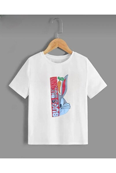 Serays moda Μπλουζάκι Rabbit Printed Girl/Boy