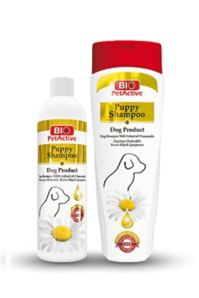 Bio PetActive Puppy Shampoo | Papatya Özlü Yavru Köpek Şampuanı 400 Ml.