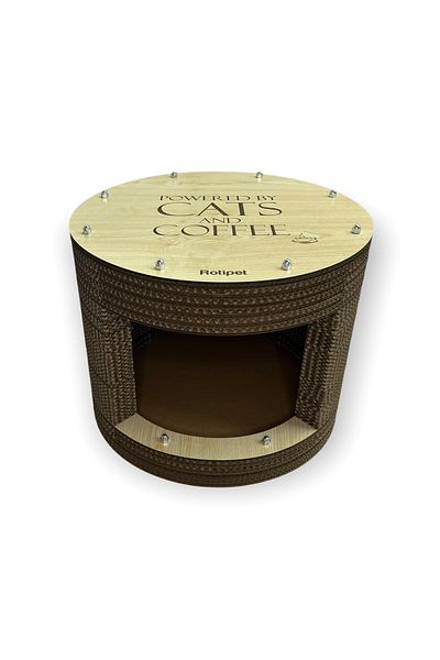 Rotipet خدش القطط من الورق المقوى 40x40x33