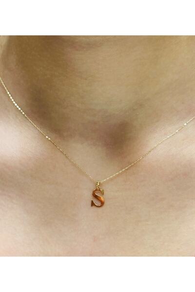 Hakan Güler Kuyumculuk 14 Ayar Altın S Harfli Zincir