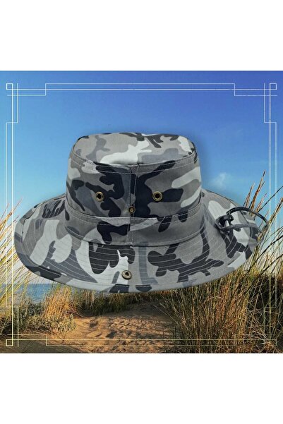 Mood Agenda Unisex Summer Foldable Safari Fedora Hat