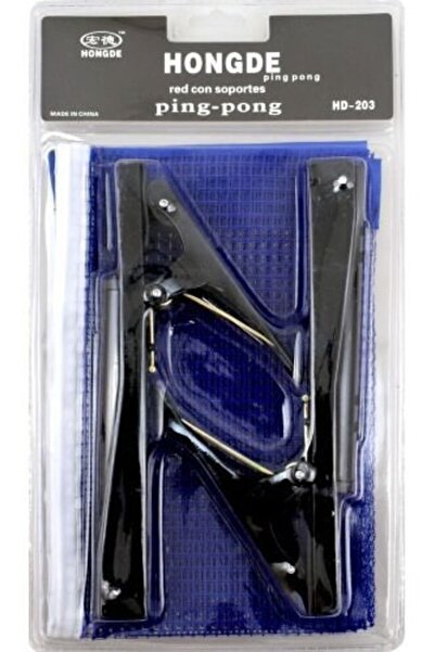 BİLARDOHANEM Masa Tenis File Demir Set Mandallı