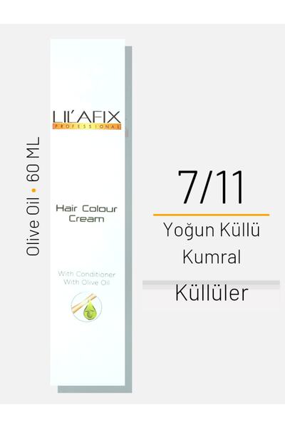 Lilafix Saç Boyası No 7/11 Yoğun Küllü Kumral 60ml