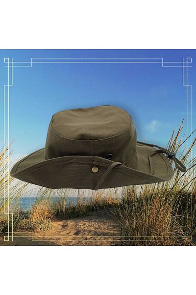 Mood Agenda Unisex Καλοκαιρινό πτυσσόμενο καπέλο Fedora Safari