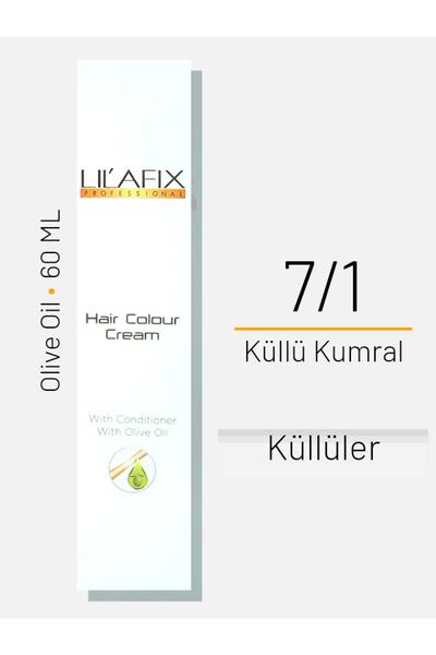 Lilafix Saç Boyası No 7/1 Küllü Kumral 60ml