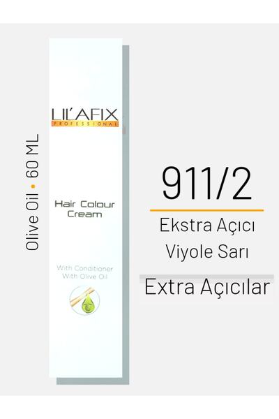 Lilafix Saç Boyası No 911/2 Ekstra Açıcı Viyole Sarı 60ml