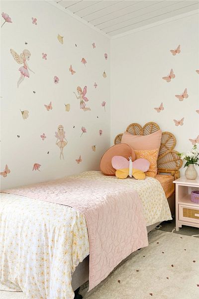 Grafikup Autocolant de perete pentru camera copiilor Fairy Garden