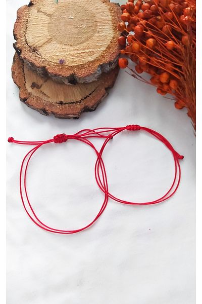 MARCİELO Accessories Double Lucky Rope Bracelet - Couple Bracelet - Friendship Bracelet - Lover Bracelet