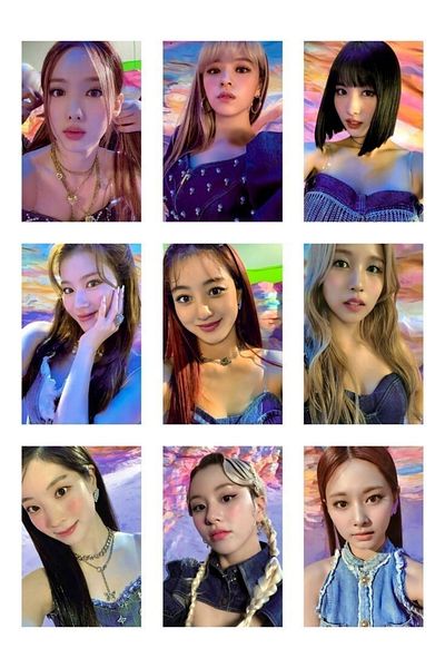 owl bag Σετ φωτοκαρτών Twice Group N0 8 -kpop- 9 τεμαχίων