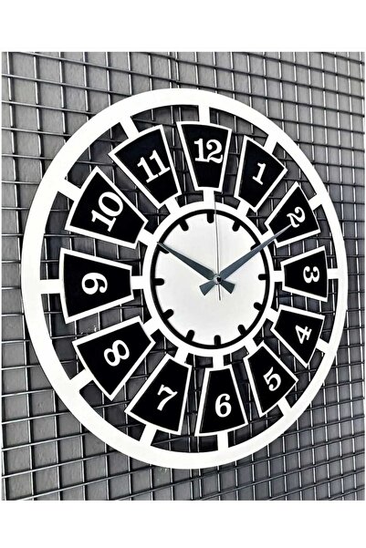 Ümra lazer ساعة حائط ليزر Um-ra، ساعة حائط خشبية مزخرفة