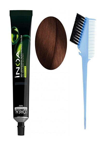 İNOA Orıjınal Yeni Amonyaksız Vegan Saç Boyası 5.35 Açık Kahve Dore Akuju 60g...