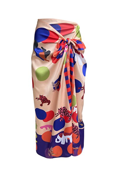 Bolder Elena Polka Dot Ecru Pareo (Does Not Show Inside)