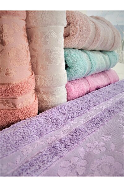 Z&N STYLE Annem Gardenya 50x90 см. Жаккардовий набір рушників для весілля (6 ШТ.)