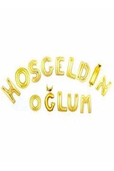 DÜVENCİ TİCARET Welcome Son Set Balloon