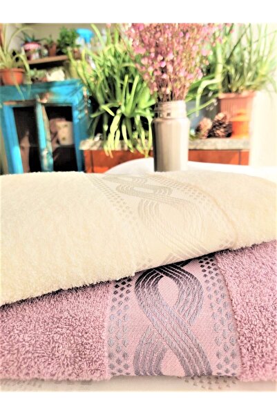 Z&N STYLE Бархатний рушник для ванної кімнати 70x140 см (комплект з 2 штук)