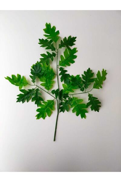 DDTREND Yapay Yeşil Çınar Yaprağı Dalı Aranjman Dikey Bahçe Uygulama Malzemes...
