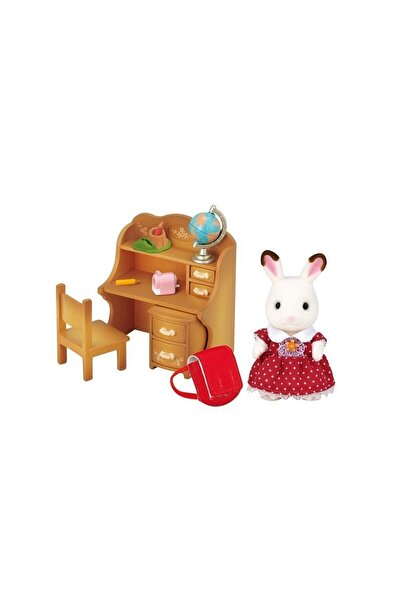 ADORE OYUNCAK العائلات السيلفانية الأخت الأرنب ذو الأذن الشوكولاته