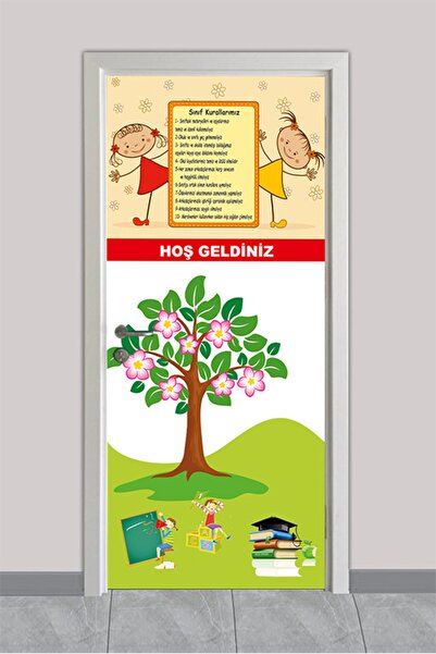 Genel Markalar Okul Kapı Giydirmeleri Sınıf Kurallarımız