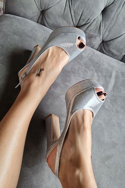 Topukla Footwear 036 04154 Pantofi de seară cu platformă deschisă cu toc înalt