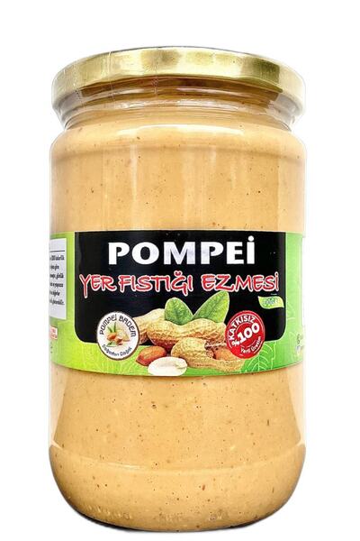 600 Gr %100 Fıstık Ezmesi Organik Doğal Katkısız Glutensiz Yerli Sade Şekersiz Sporcu Besini