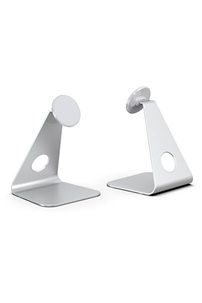 Ally R-just Alüminyum Manyetik Masaüstü Tablet Telefon Standı Gümüş
