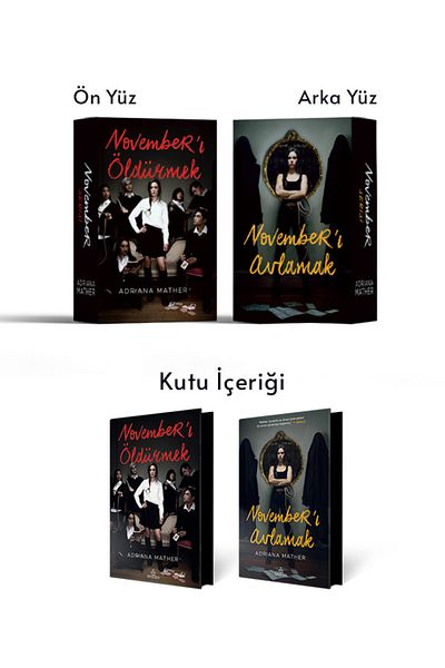 Ephesus Yayınları November Series 2 Books Boxed Hardcover Set