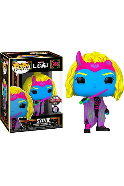 Funko Marvel Loki Sylvie Special Edition Blacklight Pop Figure