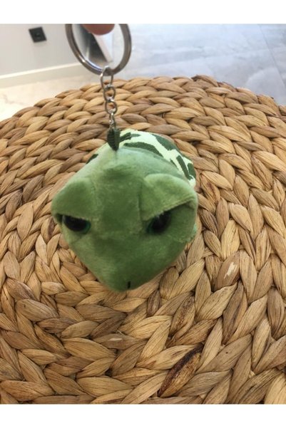 Genel Markalar Kaplumbağalı Peluş Anahtarlık Çanta Süsü