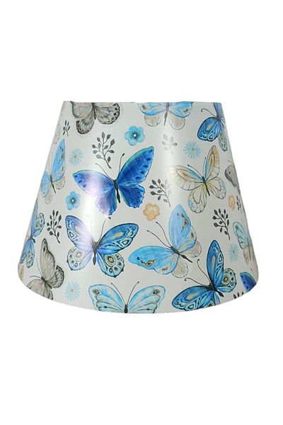 Art&Gift Butterfly Patterned Ready Lampshade Head PCV Hat