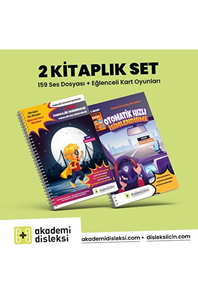 AKADEMİDİSLEKSİ Fonolojik Farkındalık-fonolojik Kısa Süreli Bellek-hızlı Otom...