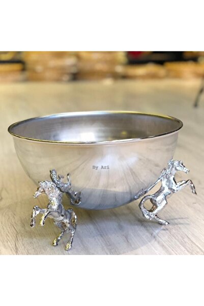 By Ari Ev Dekorasyon Atlı Vazo Gold Vz114-2