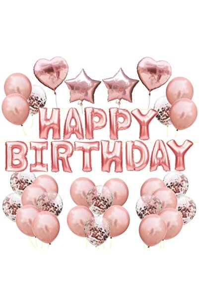 DÜVENCİ TİCARET Luxury Birthday Balloon Set