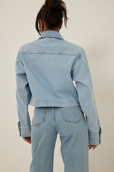 Na-Kd Jacke - Blau - Regular Fit