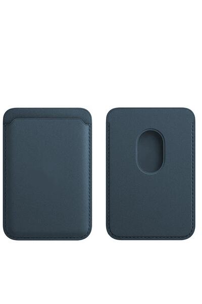 piblue Δερμάτινη θήκη κάρτας πορτοφολιού Cardsafe με δυνατότητα Magsafe, συμβ...