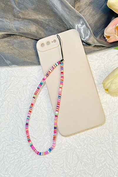 İsabella Accessories Renkli Boncuklu Telefon Askısı, Telefon Aksesuarı Yeni T...