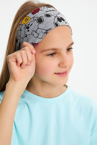 Babygiz Girl's Cotton Combed Flexible Patterned Hair Band