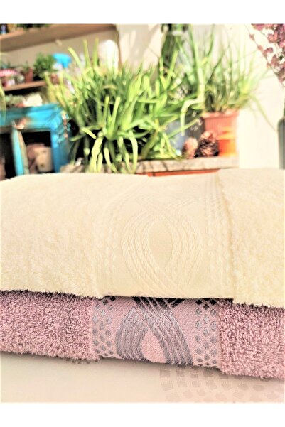 Z&N STYLE Бархатний рушник для ванної кімнати 70x140 см (комплект з 2 штук)