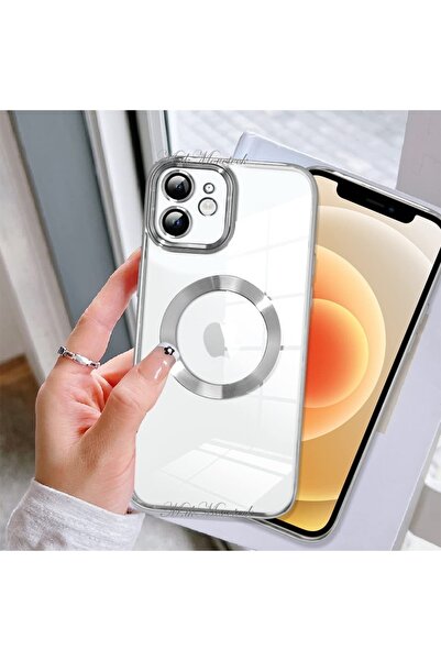 m.tk moveteck Iphone 12 Kılıf Magsafe Wireless Şarj Destekli Parlak Renkli Ke...