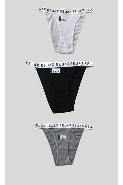 Tutku Pachet de 3 chiloți bikini Nichole